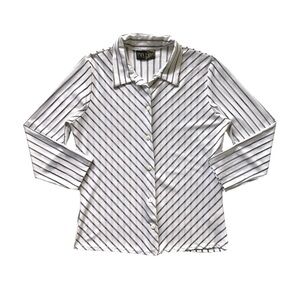 Vintage 90s Office Siren Semi Sheer Button Down 💻